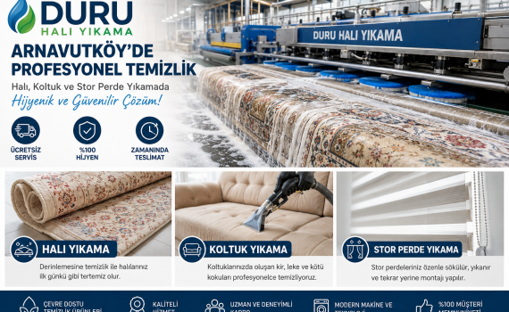 Duru halı yıkama Arnavutköy profesyonel halı yıkama